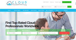 Desktop Screenshot of cloudaccountants.org